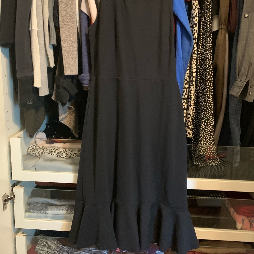 Banana republic dress black